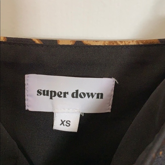 Superdown Bertie Mini Dress in Leopard - Picture 4 of 9